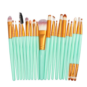 20/5Pcs Makeup Brushes Set Eye Shadow Foundation Powder Eyeliner Eyelash Lip Make Up Brush Cosmetic Beauty Tool Kit Hot