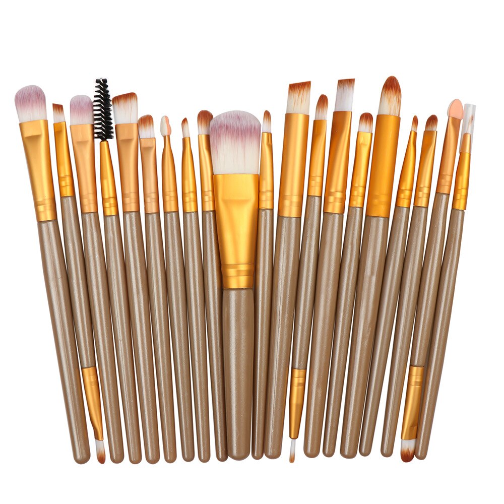 20/5Pcs Makeup Brushes Set Eye Shadow Foundation Powder Eyeliner Eyelash Lip Make Up Brush Cosmetic Beauty Tool Kit Hot