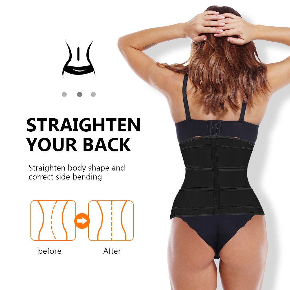 Waist Trainer,Tummy Control Slimming Belt Body Shaper For Women