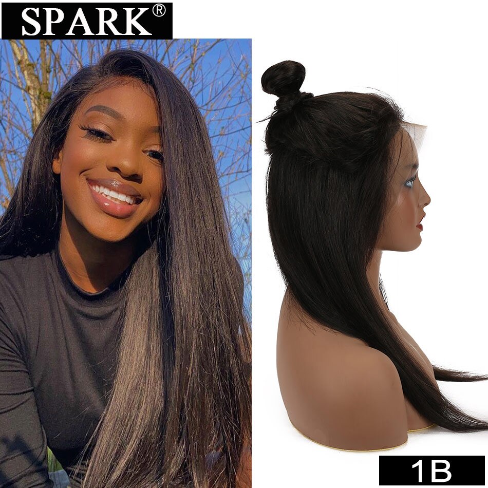 SPARK 13x4 Lace Frontal Wigs Straight Lace Front Human Hair