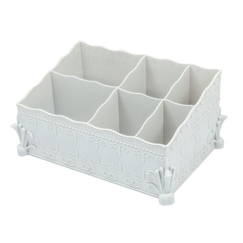 Make Up Brush Storage Box Cosmetic Organizer Skin Care Jewelry Box Container for Home Office Storage