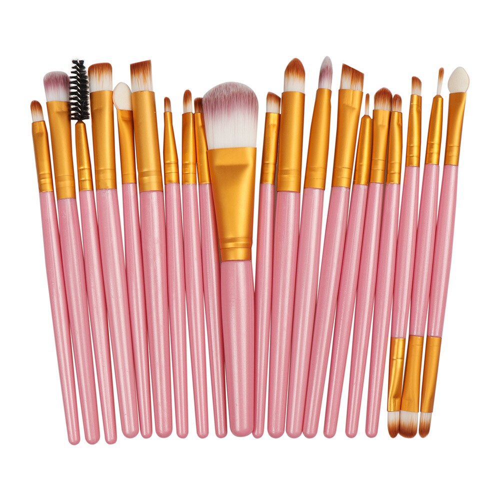 20/5Pcs Makeup Brushes Set Eye Shadow Foundation Powder Eyeliner Eyelash Lip Make Up Brush Cosmetic Beauty Tool Kit Hot