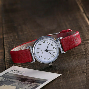 Classic  Leather Women's  Casual Quartz Watches