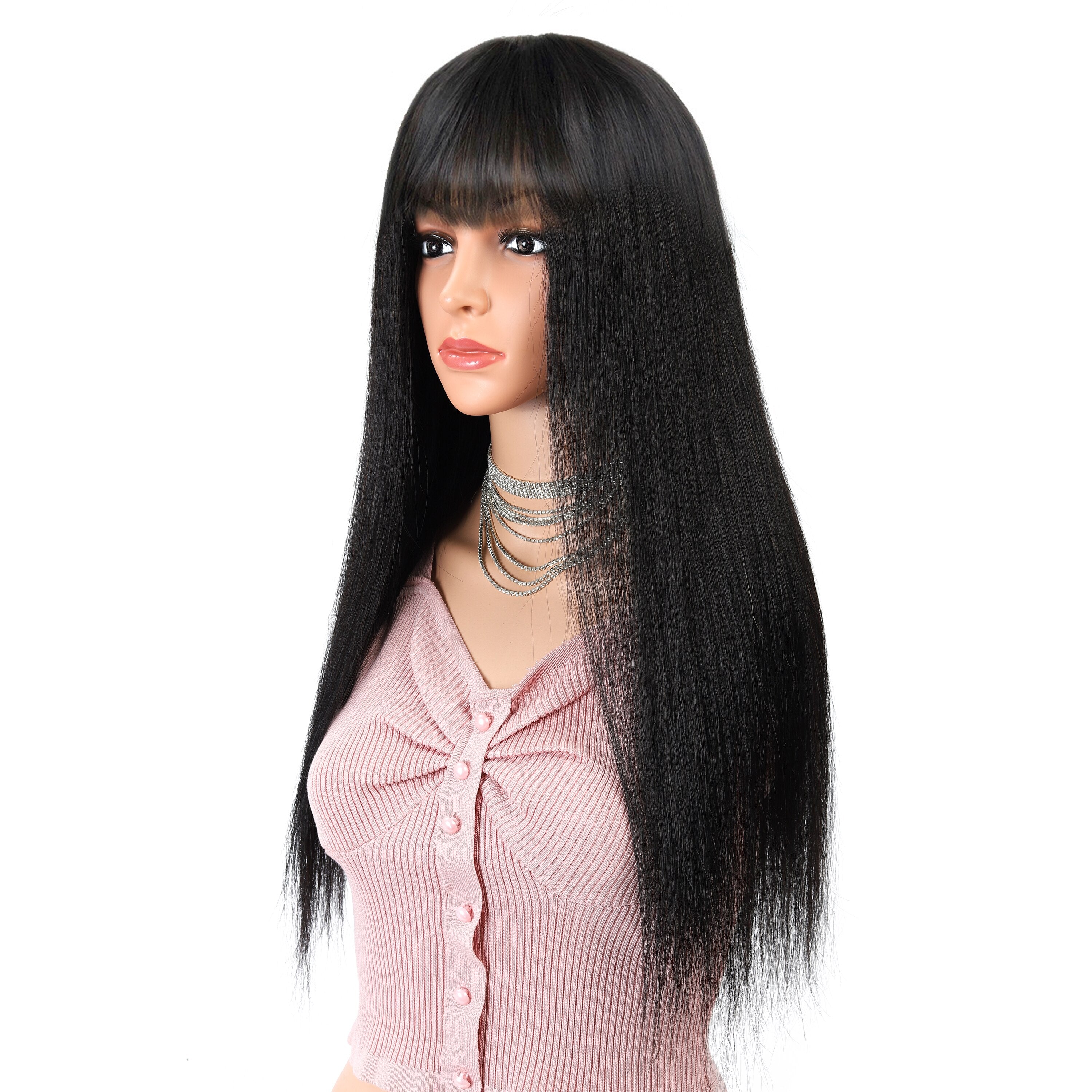 BEAUTY GRACE Brazilian natural Hair wigs cheap Straight Human Hair