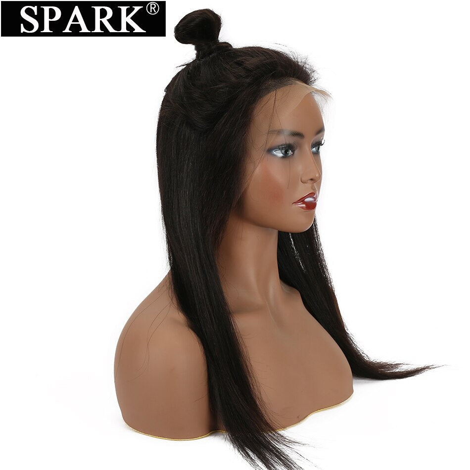 SPARK 13x4 Lace Frontal Wigs Straight Lace Front Human Hair