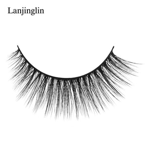 New 3 pairs natural false eyelashes