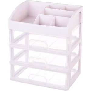 Makeup Organizer Drawers Plastic Cosmetic Storage Box Jewelry Container Make Up Case Makeup Brush Holder Organizers H1187