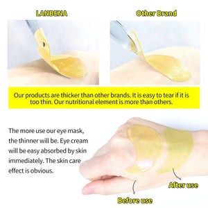 LANBENA Eye Mask Collagen Eye Patch Skin Care Hyaluronic Acid Gel