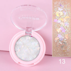 Mode eyeshadow palette 9 Kleuren Matte Oogschaduw palette Glitter oogschaduw Make-Up Naakt Make set Korea Cosmetica