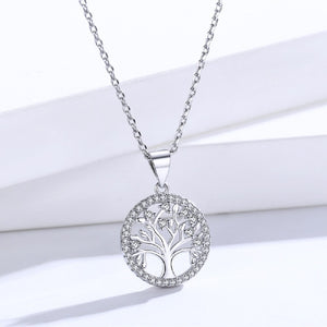 Authentic 925 Sterling Silver DIY Life Tree Necklace