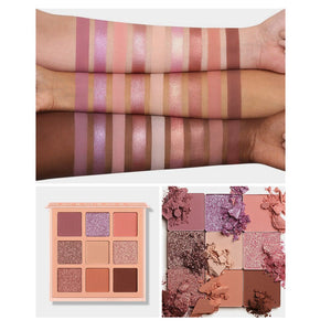 Mode eyeshadow palette 9 Kleuren Matte Oogschaduw palette Glitter oogschaduw Make-Up Naakt Make set Korea Cosmetica