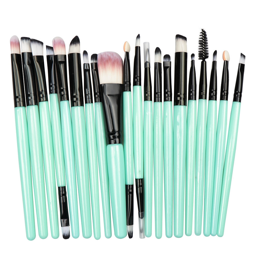 20/5Pcs Makeup Brushes Set Eye Shadow Foundation Powder Eyeliner Eyelash Lip Make Up Brush Cosmetic Beauty Tool Kit Hot