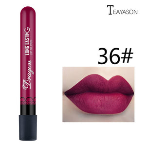 12 Color Velvet Lip Set Waterproof Matte Lipstick