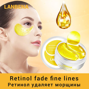 LANBENA Eye Mask Collagen Eye Patch Skin Care Hyaluronic Acid Gel