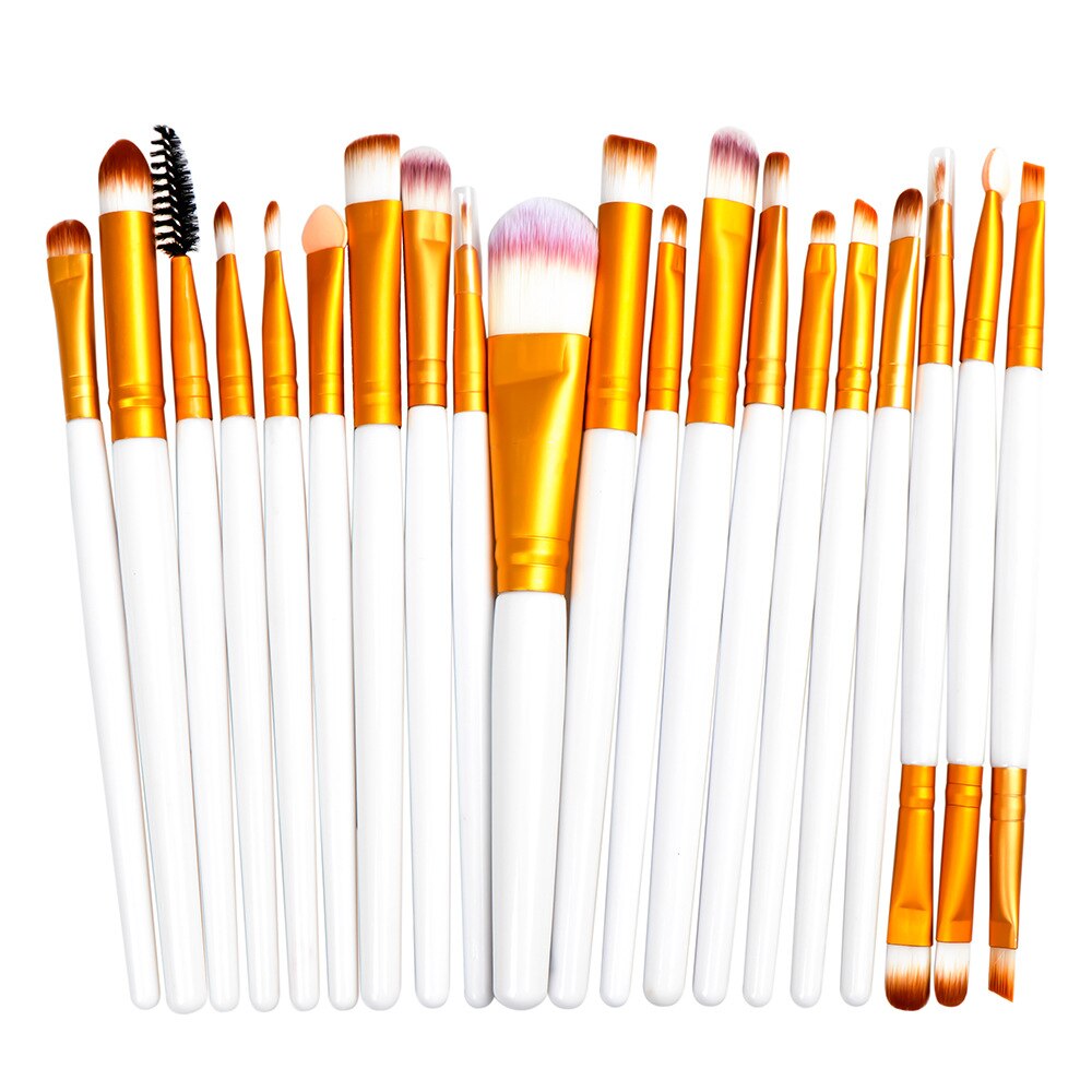 20/5Pcs Makeup Brushes Set Eye Shadow Foundation Powder Eyeliner Eyelash Lip Make Up Brush Cosmetic Beauty Tool Kit Hot