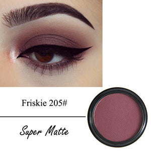 PHOERA Matte Eye Shadow Glitter Eyeshadow Powder 12 Colors Pigment Long Lasting Available Makeup Water-Resistant  TSLM1