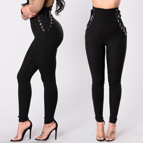 Womens Leggings Long Skin Slim Pants trousers