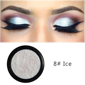 PHOERA Metal Eyeshadow Makeup Palette Red Black Color Glitter Eye Shadow Natural Eyes Make Up maquillage TSLM2