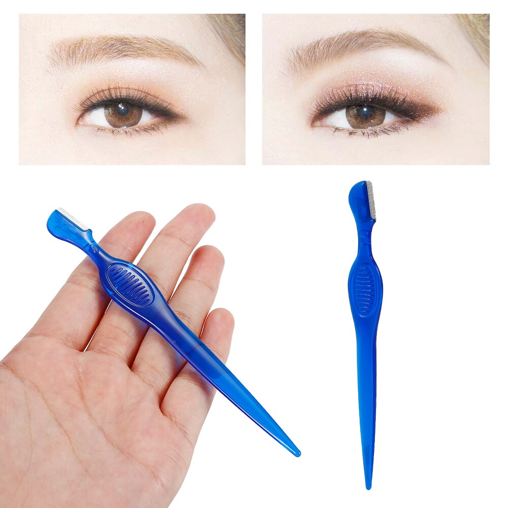 3Pcs Women Razor Eyebrow Trimmer Eye Brow Shaping Blades