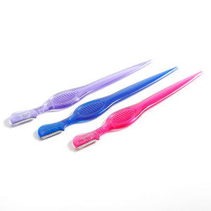 3Pcs Women Razor Eyebrow Trimmer Eye Brow Shaping Blades