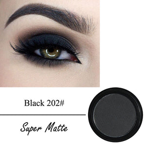 PHOERA Matte Eye Shadow Glitter Eyeshadow Powder 12 Colors Pigment Long Lasting Available Makeup Water-Resistant  TSLM1