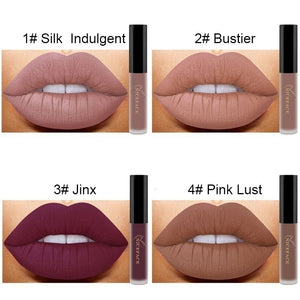 24 Color Waterproof Matte Liquid Lipsticks