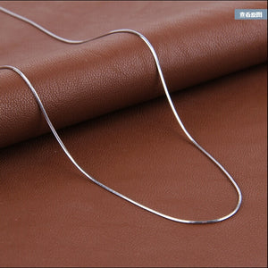 High quality fashion hot sell  sterling silver snake chain