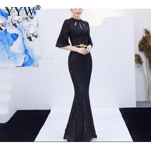 Elegant Bodycon long Party Dress Prom Gown