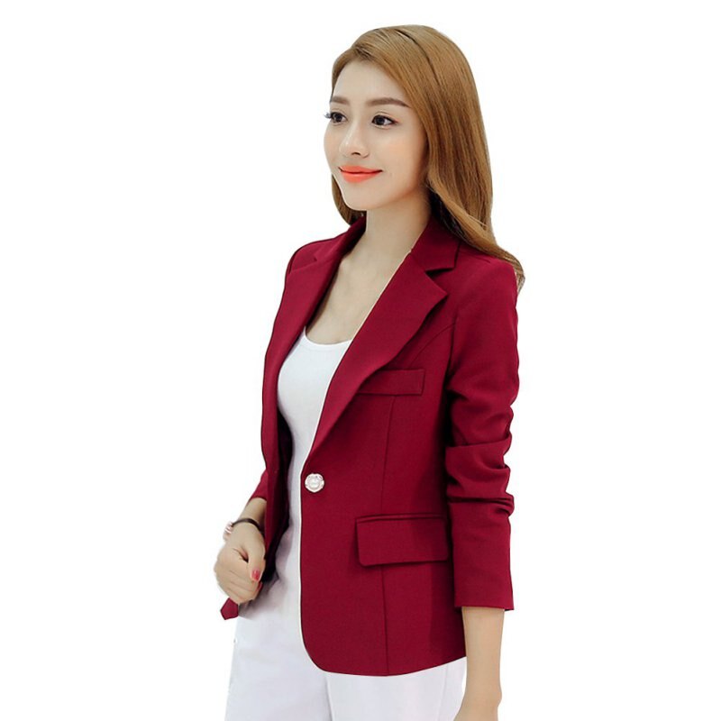 Ladies Long Sleeve Blazer Women Suit jacket