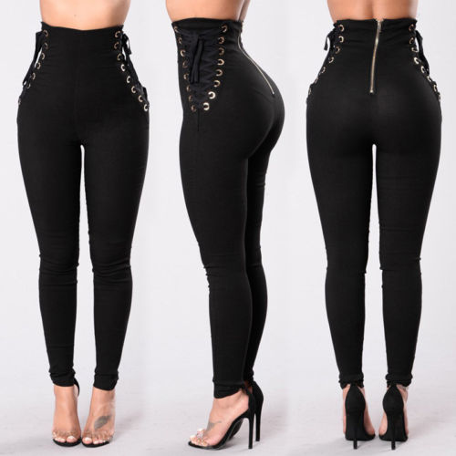 Womens Leggings Long Skin Slim Pants trousers