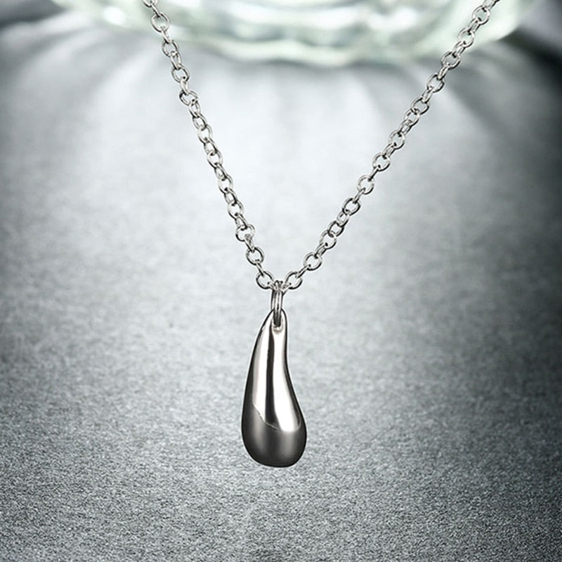 Silver Jewelry Necklace For Women Party Gifts