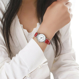 Classic  Leather Women's  Casual Quartz Watches