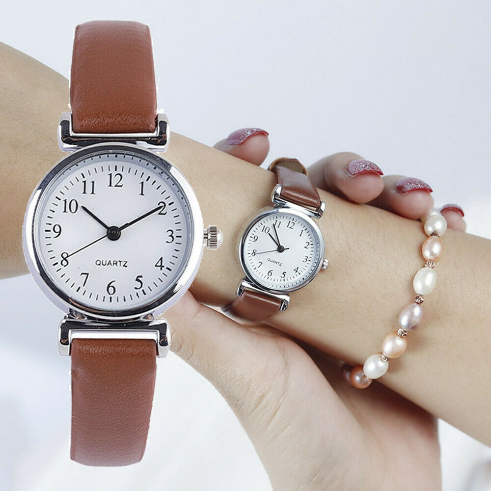 Classic  Leather Women's  Casual Quartz Watches