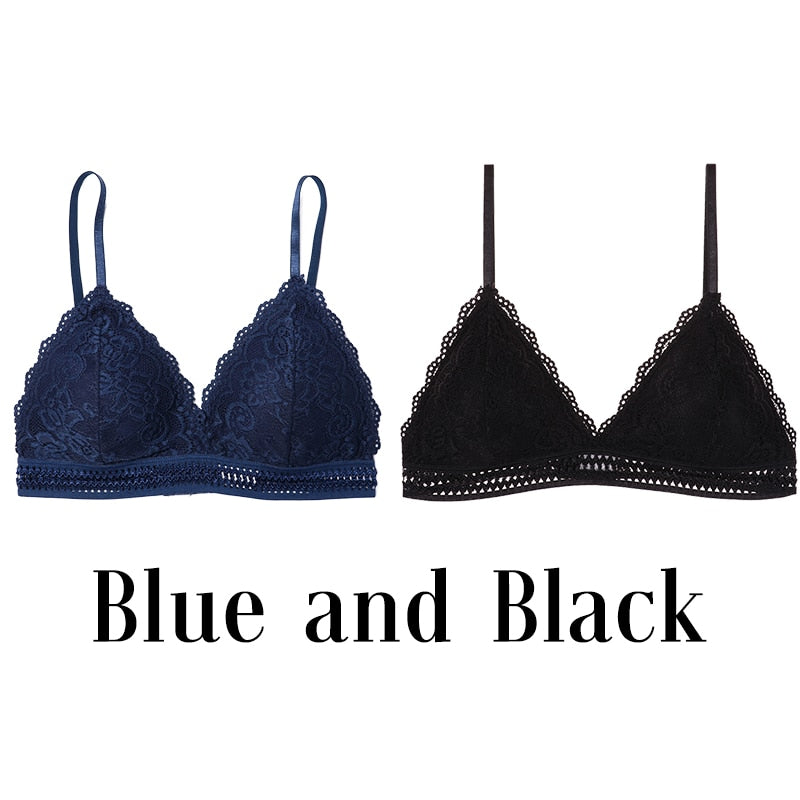 1/2PCS French Style Bralette