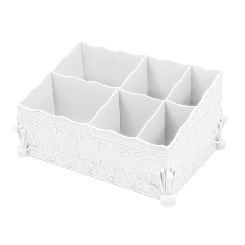 Make Up Brush Storage Box Cosmetic Organizer Skin Care Jewelry Box Container for Home Office Storage