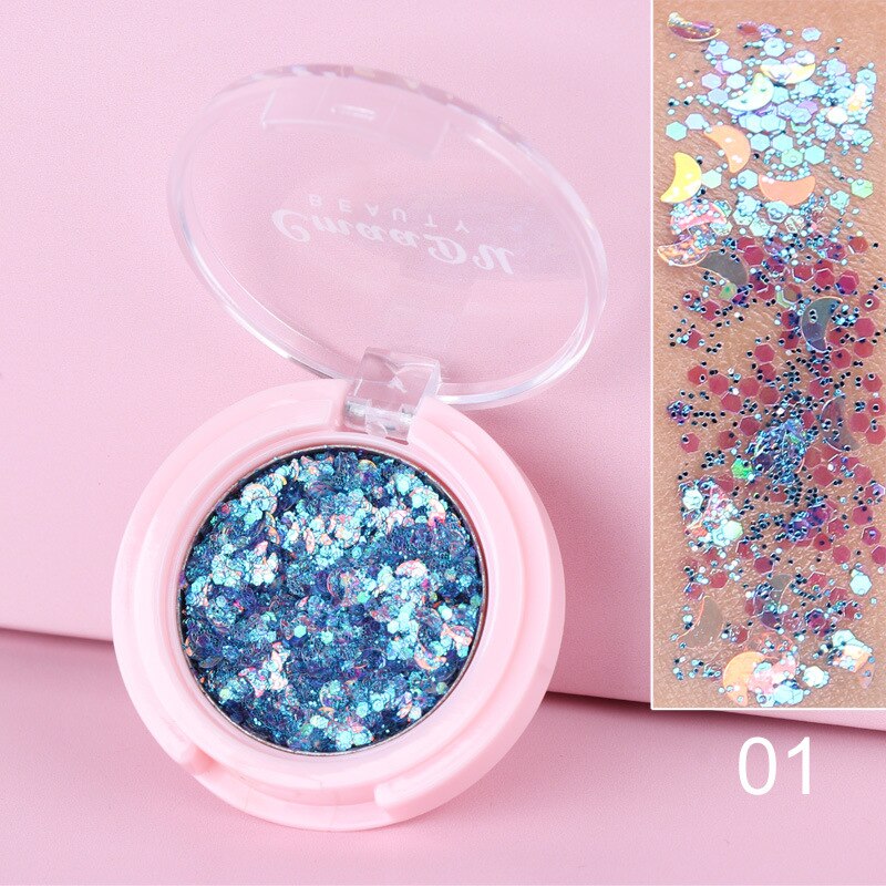 Mode eyeshadow palette 9 Kleuren Matte Oogschaduw palette Glitter oogschaduw Make-Up Naakt Make set Korea Cosmetica