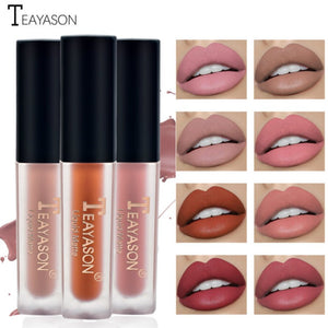 12 Color Velvet Lip Set Waterproof Matte Lipstick