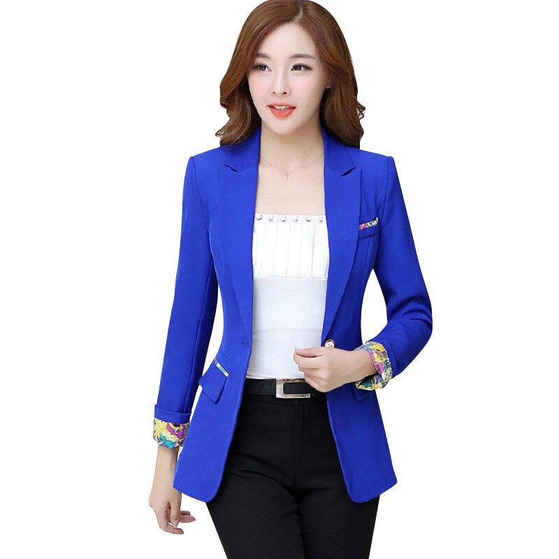 Black Women Blazer 2020 New Blazers Lady Office Work Suit Jackets Coat Long Sleeve Slim Vintage Female Blazer