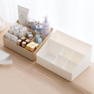 Make Up Brush Storage Box Cosmetic Organizer Skin Care Jewelry Box Container for Home Office Storage