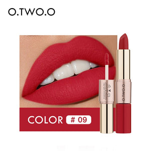 O.TWO.O 12 Colors Lips Makeup Long Lasting Waterproof Lipstick