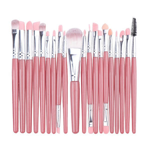 20/5Pcs Makeup Brushes Set Eye Shadow Foundation Powder Eyeliner Eyelash Lip Make Up Brush Cosmetic Beauty Tool Kit Hot